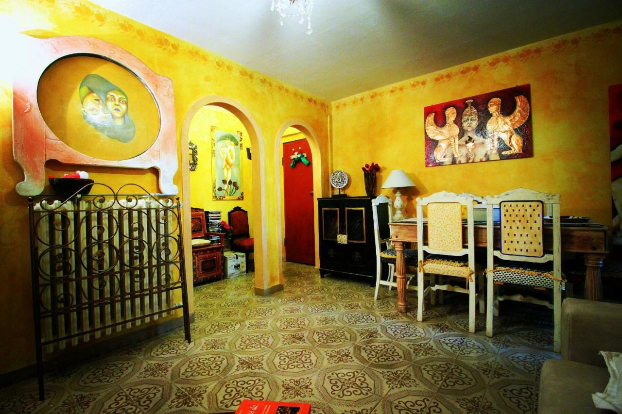 Hand Decorated House With Court Флоренція Екстер'єр фото