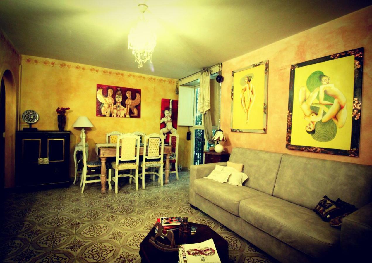 Hand Decorated House With Court Флоренція Екстер'єр фото